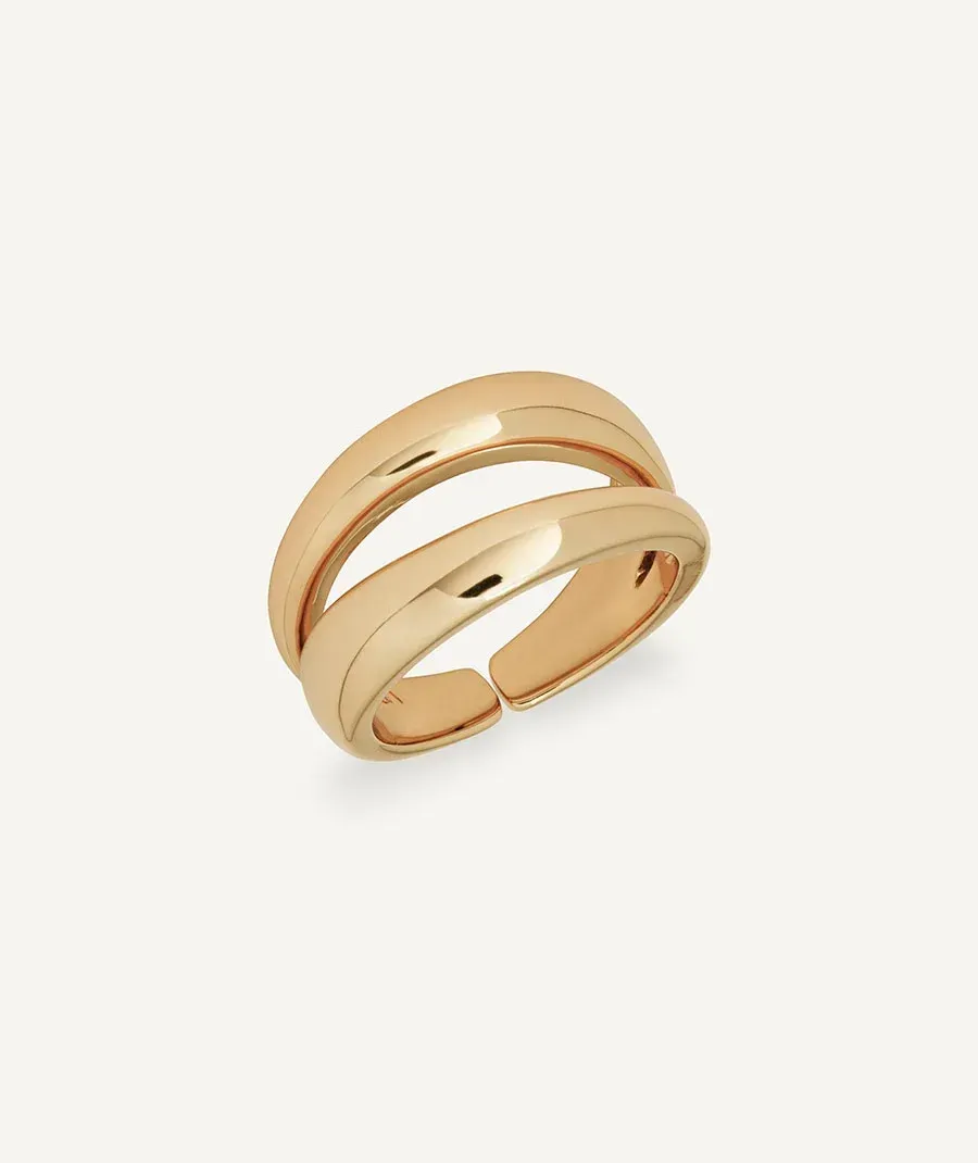 Anillo abierto Flama Anillo abierto Flama