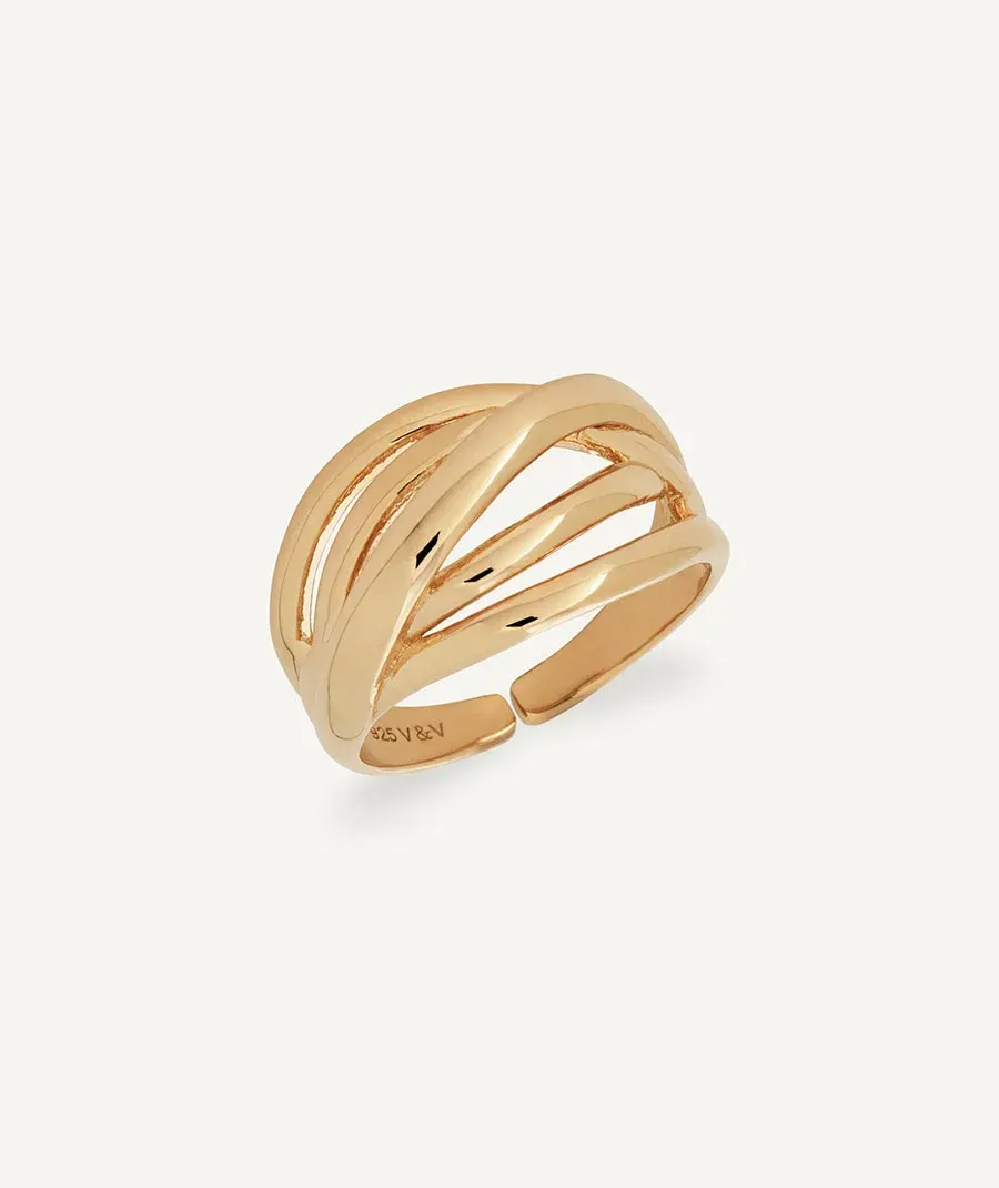 Anillo tiras Bow Anillo tiras Bow
