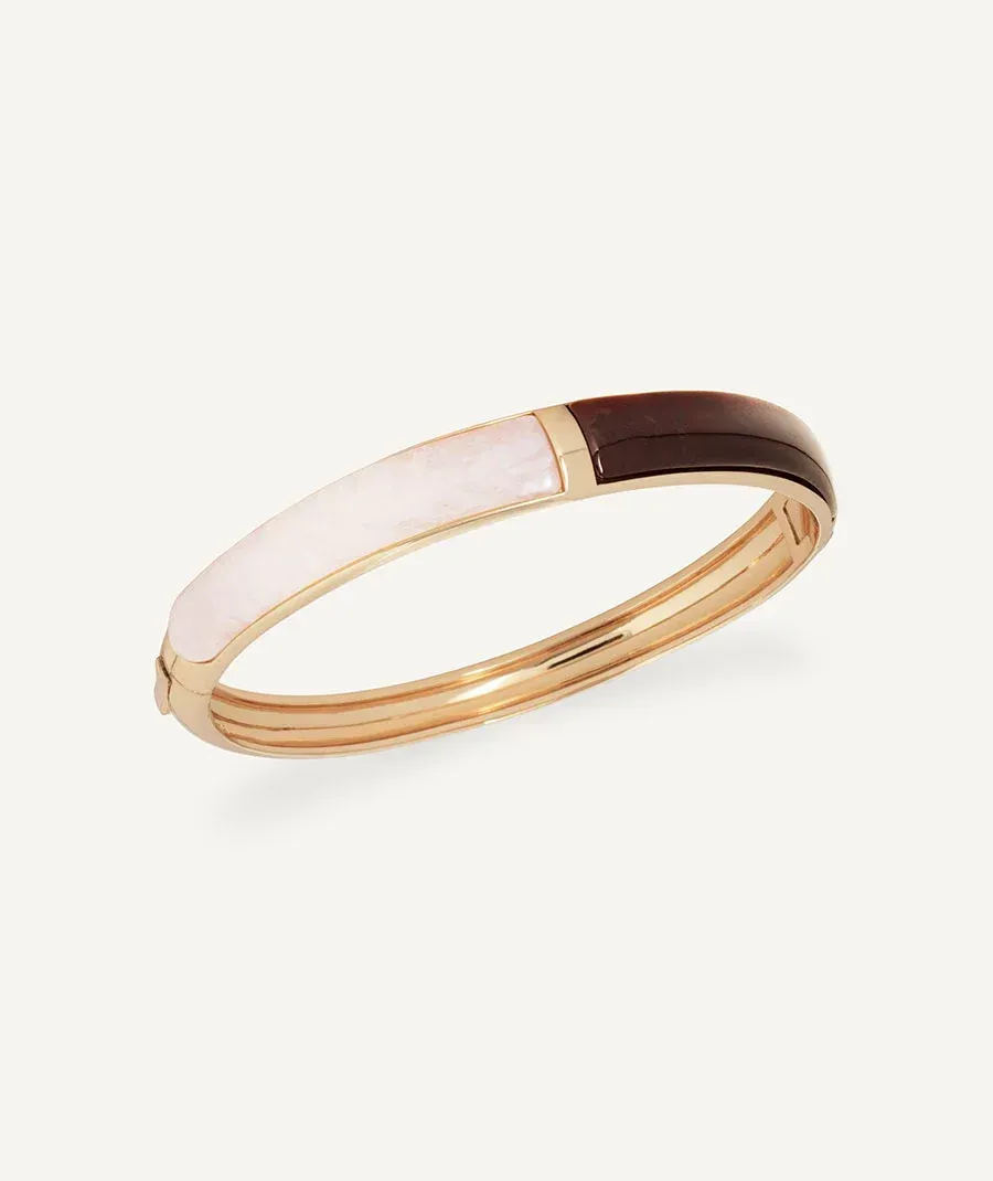 Brazalete Camel en tonos neutros