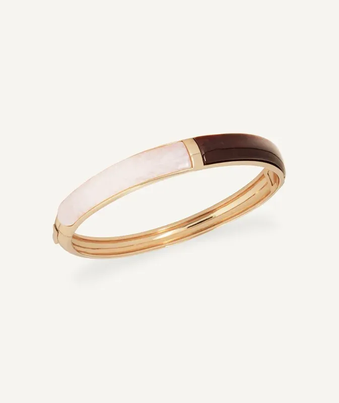 Brazalete Camel en tonos neutros