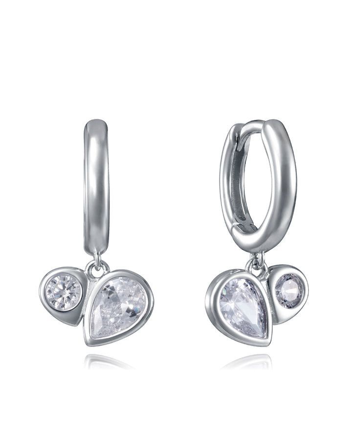 PENDIENTES DE MUJER DE PLATA DE PRIMERA LEY CON BAÑO DE RODIO Y CIRCONITAS PENDIENTES DE MUJER DE PLATA DE PRIMERA LEY CON BAÑO DE RODIO Y CIRCONITAS