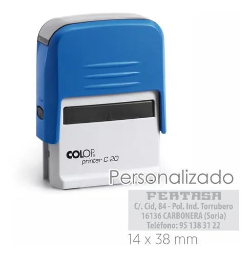 Sello Autoentintable 1.4x3.8 Cm Personalizado