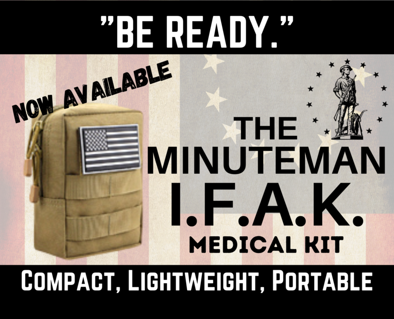 Minuteman Tier 1 IFAK - Individual First Aid Kit