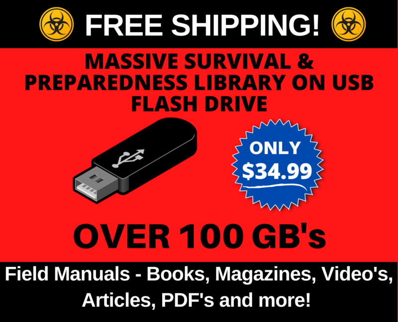 100+GB Ultimate Survival &amp; Preparedness Digital Library | SHTF | Economic Collapse | Get Ready