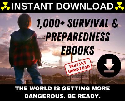 Survival PDF Library 1000+ eBooks - INSTANT DIGITAL DOWNLOAD - Gardening, Food Storage, Defense, First Aid - Best Seller! UPDATED 2025! ✅