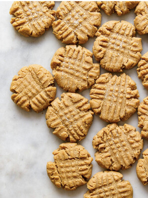 (4) Vegan Peanut butter cookies