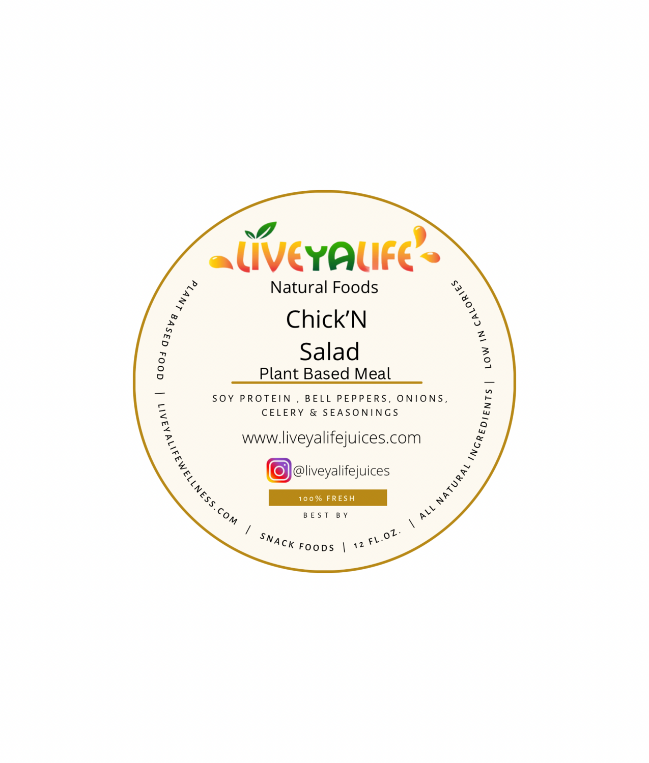 Vegan chick N Salad
