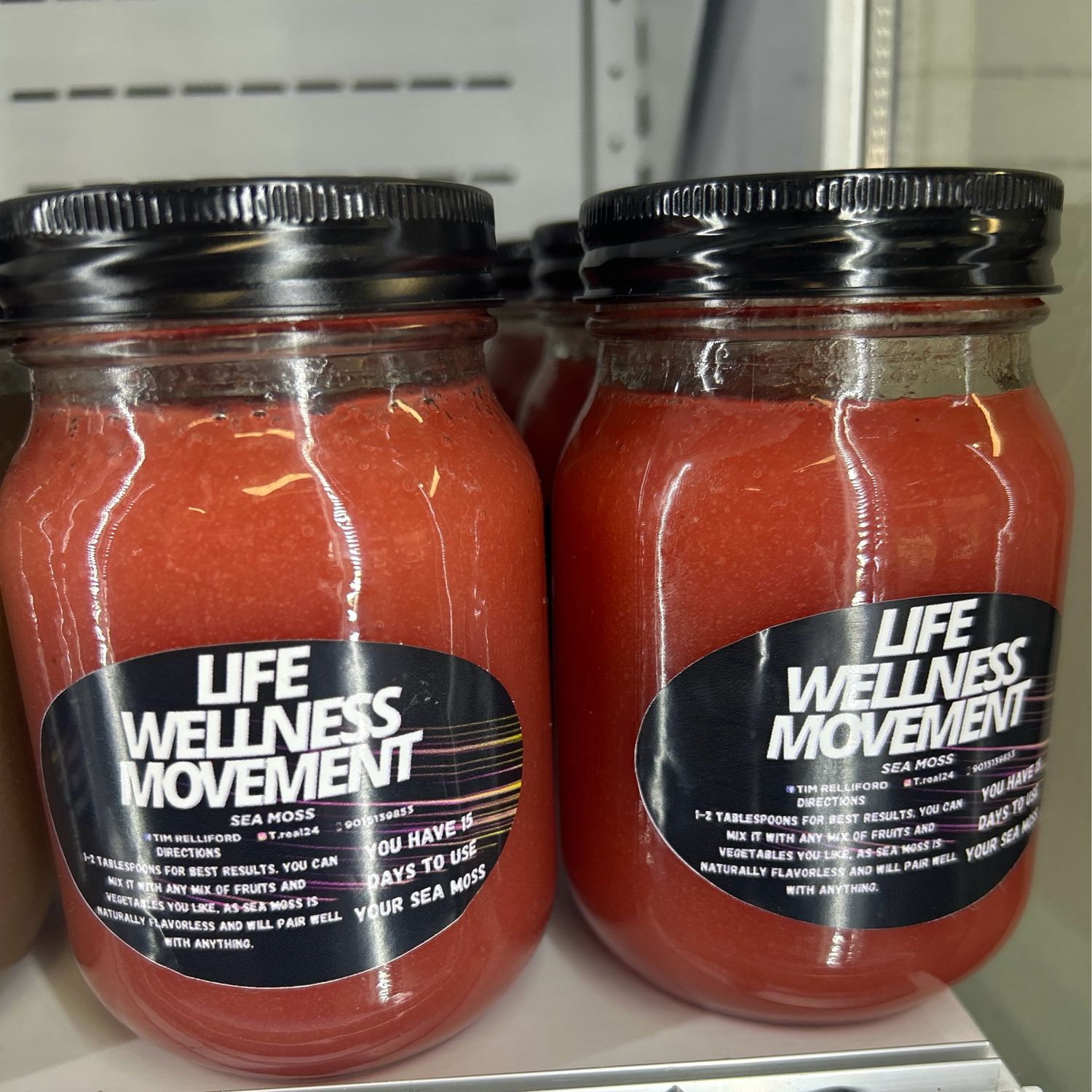 Wild crafted Irish Gold Sea Moss Gel
