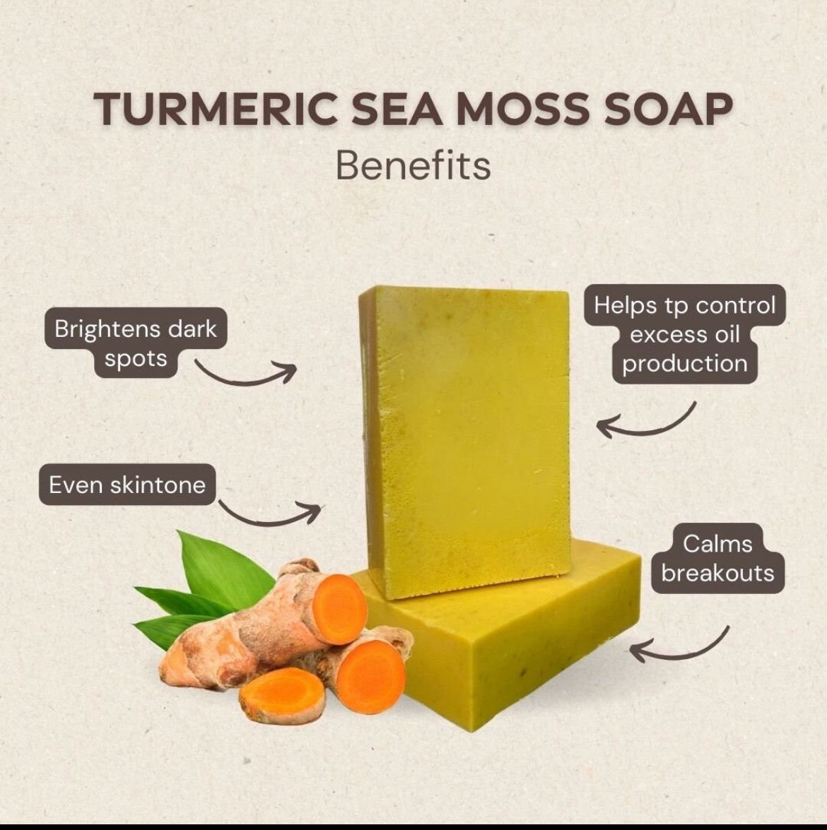 Seamoss & Turmeric Soap