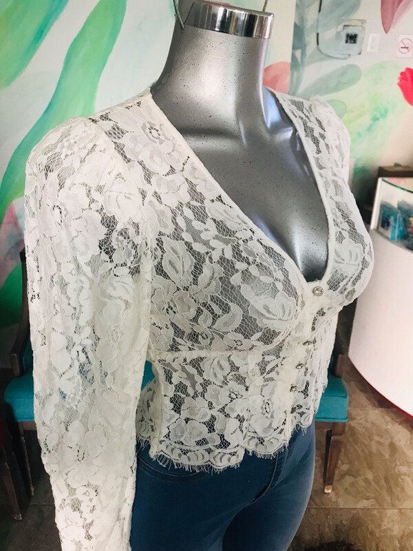 Florence Blusa encaje
