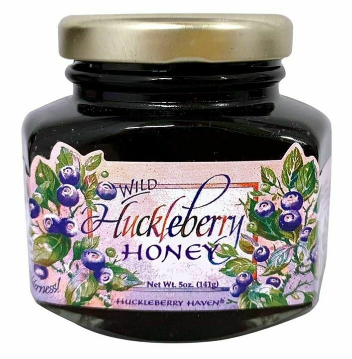Huckleberry Wilderness Honey 5 oz