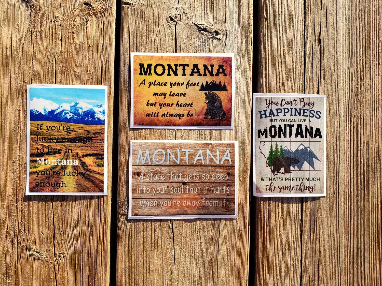 Set of 4 Signs