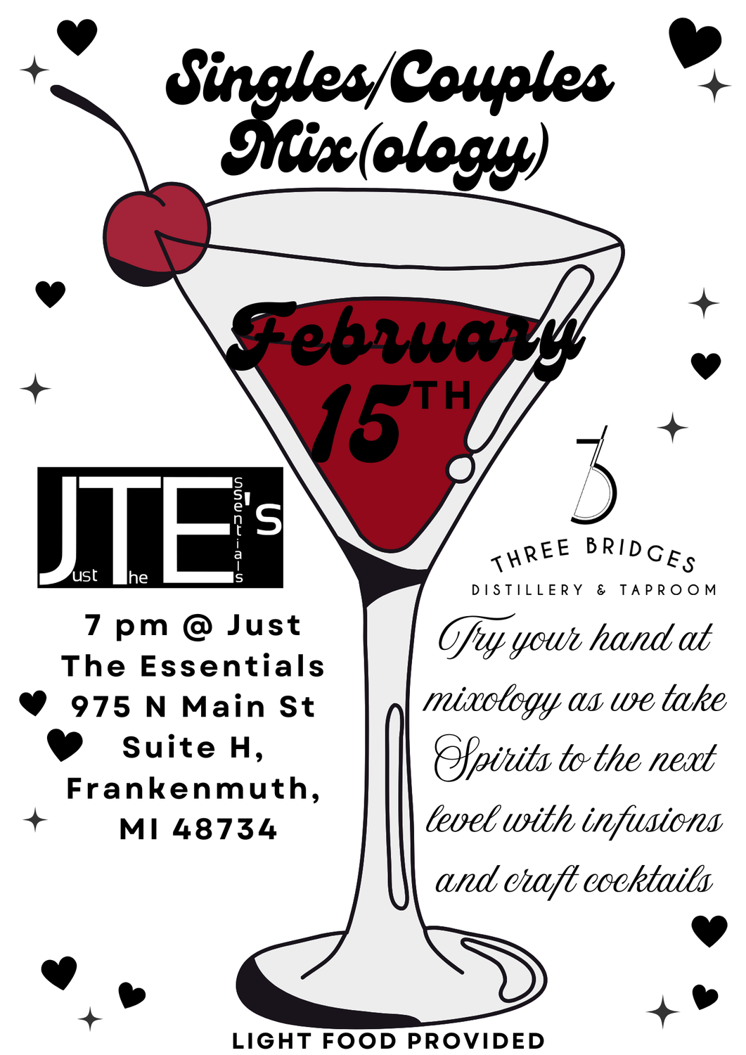 Singles Awareness Day Event Ticket 2-15-25