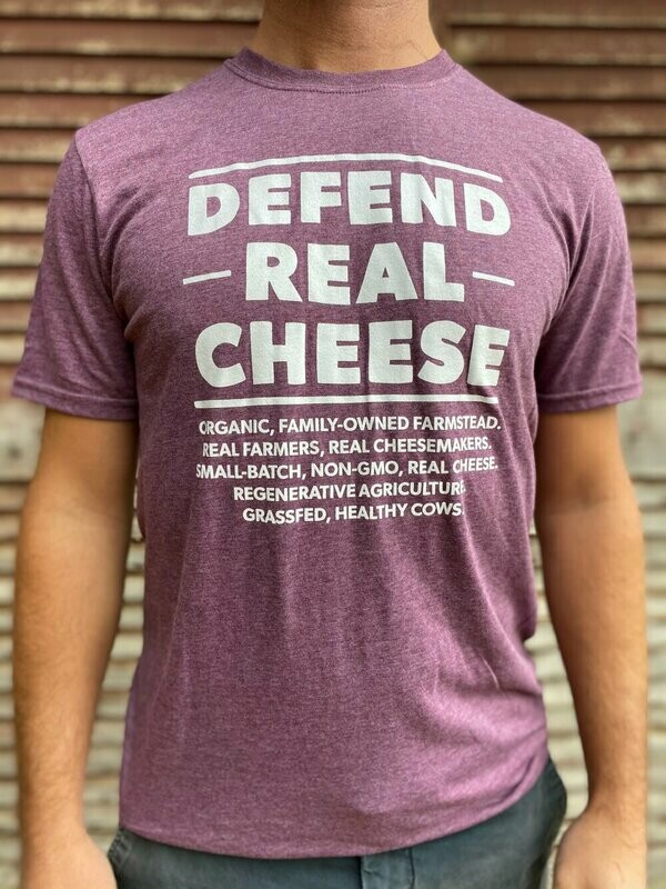 Defend Real Cheese Tee