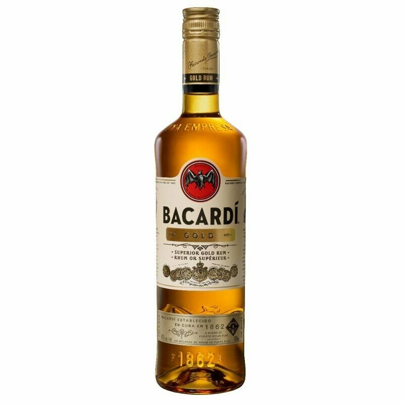 Bacardi Gold Rum Traveler - 750ML Bacardi Gold Rum Traveler - 750ML