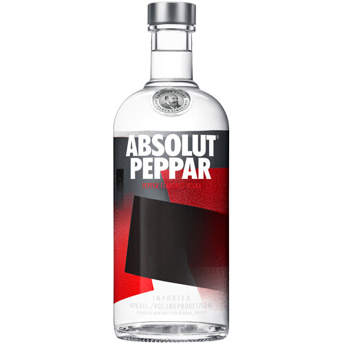 Absolut Peppar Vodka - 750ML