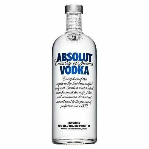 Absolut Vodka - 1.0LT