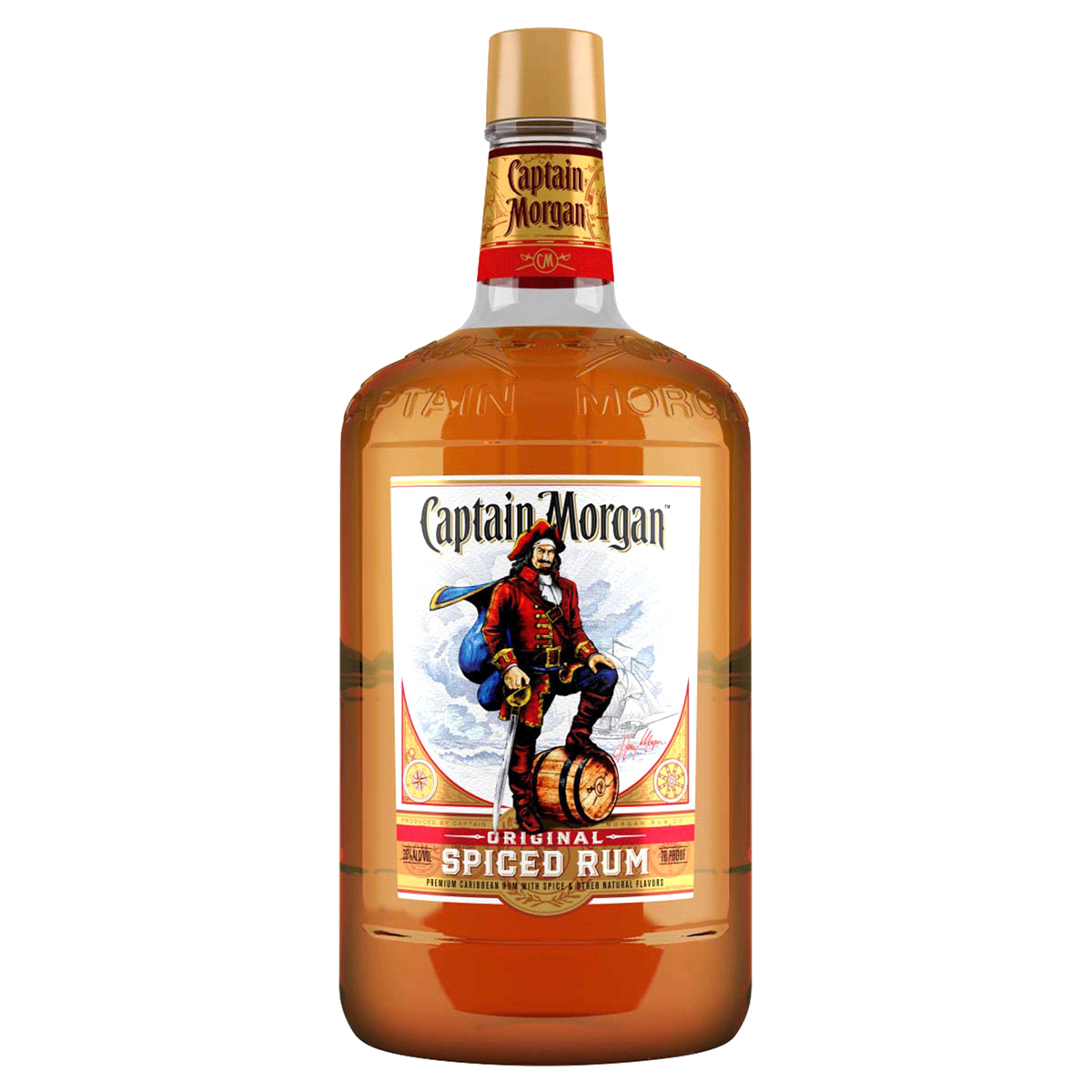 Capt Morgan Spice Pet - 1.75LT