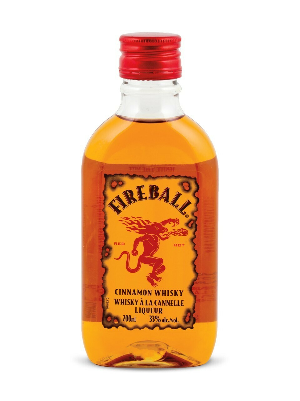Fireball Cinnamon Whisky Pet - 200ML