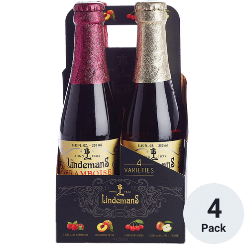 Lindeman'S Lambic Variety Pack Btl 4Pk - 4PK