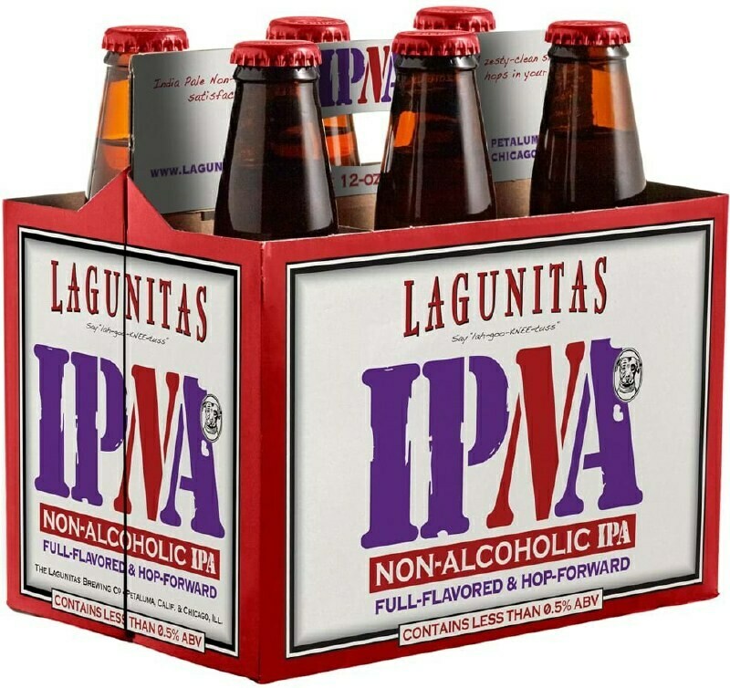 Lagunitas Ipna Non-Alch 12Z Can - 6PK