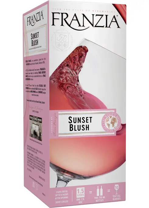 Franzia Brick Sunset Blush - 1.5LT
