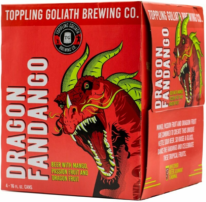 Toppling Goliath Dragon Fandango Sour 16Zcan 4Pk - 4PK