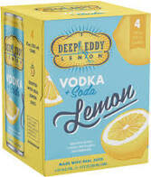 Deep Eddy Sparkling Lemon Vodka Soda 355Ml - 4PK