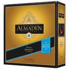 Almaden Box Merlot - 5.0LT