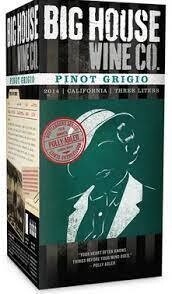 Big House Box Pinot Grigio - 3.0LT Big House Box Pinot Grigio - 3.0LT