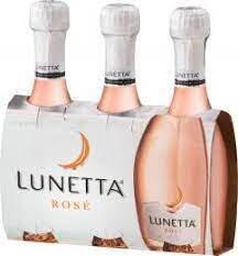 Lunetta Prosecco Rose 187Ml 3Pk - 3PK