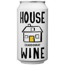House Wine Can Chardonnay 375Ml Xx Sgl - 375ML