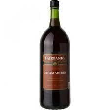 Fairbanks Cream Sherry - 1.5LT