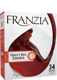 Franzia Box Fruity Red Sangria - 5.0LT Franzia Box Fruity Red Sangria - 5.0LT