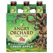 Angry Orchard Green Apple Cider 12Z Btl - 6PK
