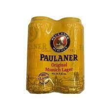 Paulaner Munich Lager 16Z Can Xx Sgl - SGL