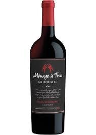 Menage A Trois Midnight Dark Red Blend - 750ML