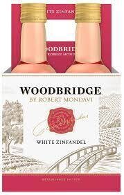 Woodbridge Mondavi White Zinfandel 4Pk 187M - 4PK