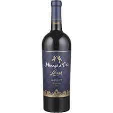 Menage A Trois Lavish Merlot - 750ML
