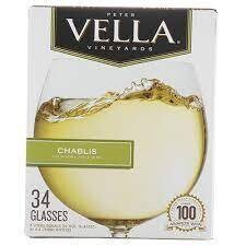 Peter Vella Box Chablis - 5.0LT