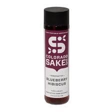 Colorado Sake Blueberry Hibiscus Junmai Ginjo Sake - 375ML