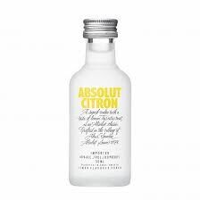 Absolut Citron Vodka - 50ML