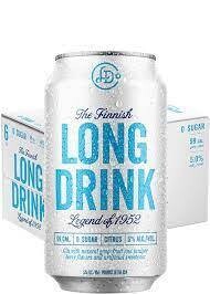 Long Drink Sugar Free Citrus & Gin Cocktail  12Z Can - 6PK