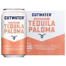 Cutwater Paloma Tequila Grapefruit12Zcan - 4PK Cutwater Paloma Tequila Grapefruit12Zcan - 4PK