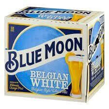 Blue Moon White Ale 12Z Btl - 12PK Blue Moon White Ale 12Z Btl - 12PK