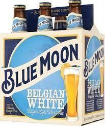 Blue Moon White Ale 12Z Btl - 6PK Blue Moon White Ale 12Z Btl - 6PK