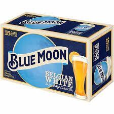 Blue Moon White Ale 12Z Can - 15PK Blue Moon White Ale 12Z Can - 15PK