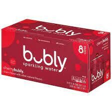 Bubly Cherry Sparkling Water 12Z Can - 8PK