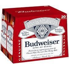 Budweiser 12Z Btl - 20PK