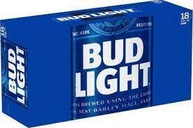 Bud Light 16Z Can - 18PK